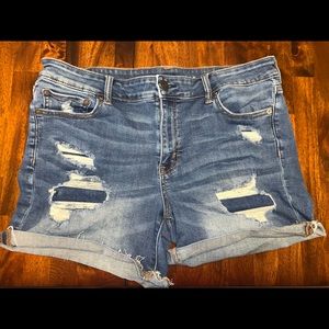American Eagle denim shorts, size 16